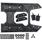 Tire Mounting Bracket Kit Oversized Enhance Spare For 18-21 Jeep JL Wrangler
